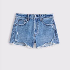 A&F, The Mom Short, High Rise, Size 25